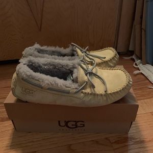 Yellow Ugg Dakota Moccasins